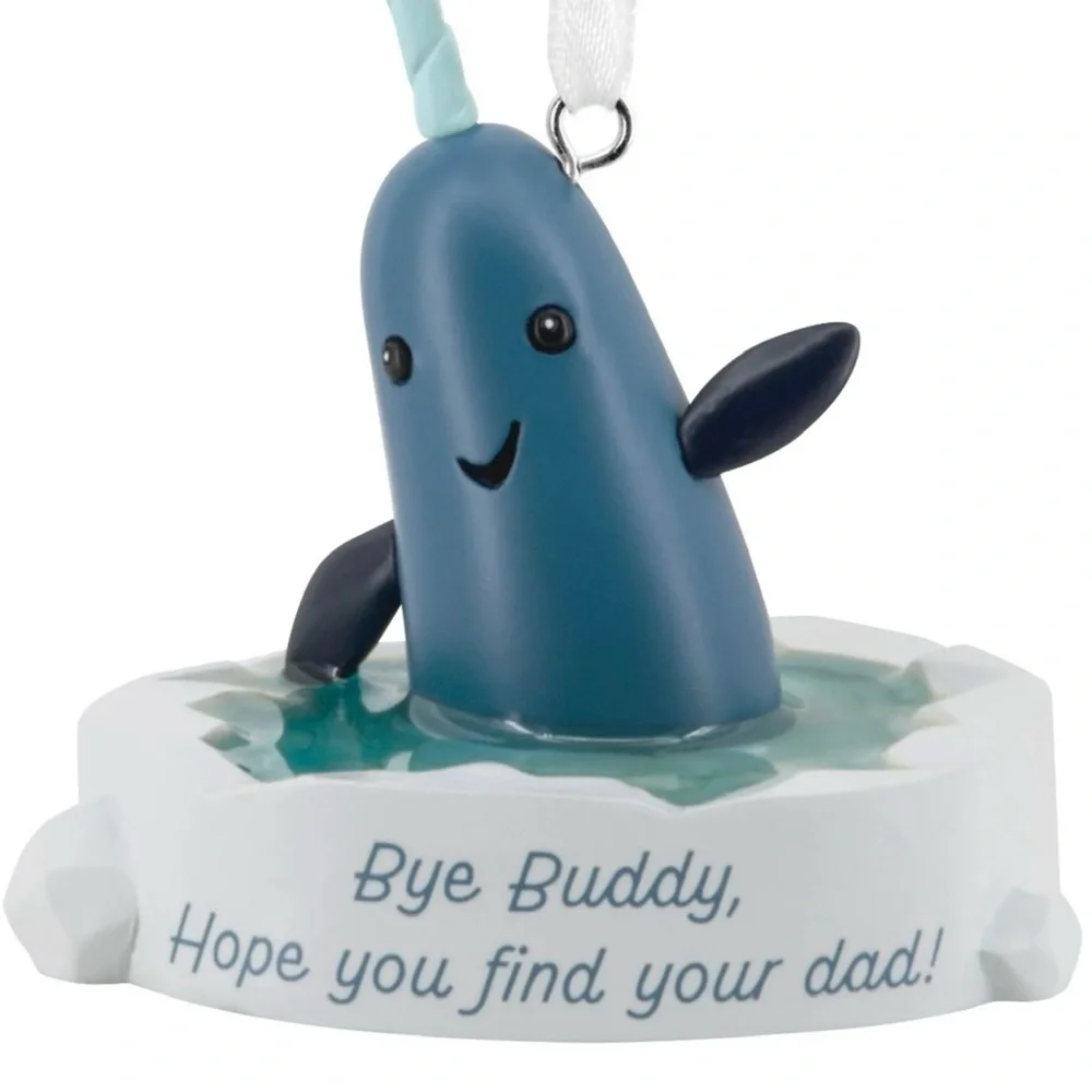 Hallmark Elf “Narwhal” Christmas Ornament (NWT)